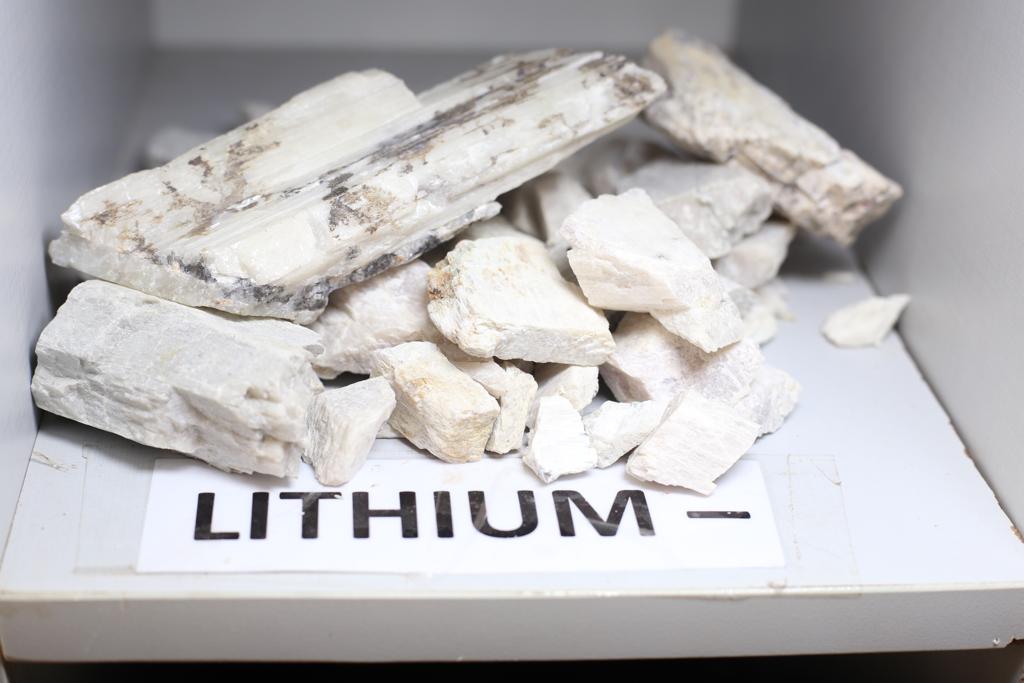 Lithium ore